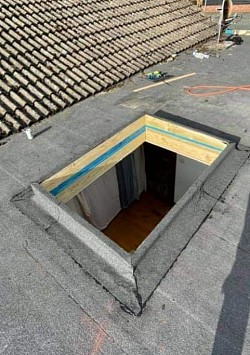Skylight installation